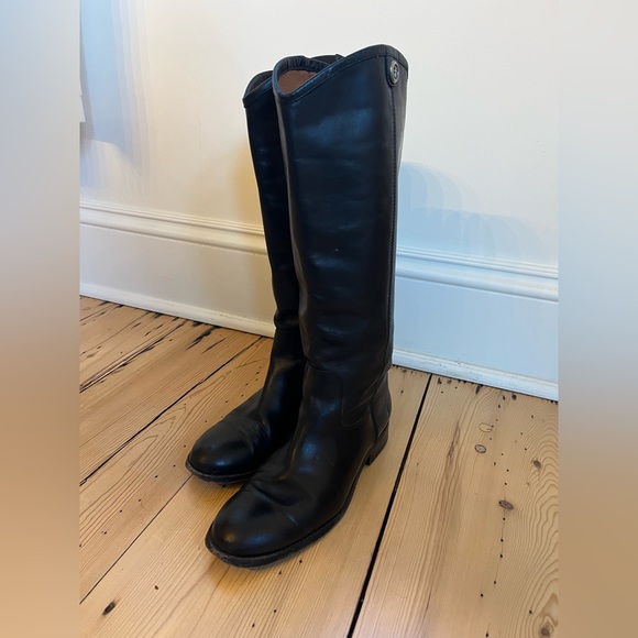 Frye Tall Melissa Button Boots 8.5 - Picture 2 of 9